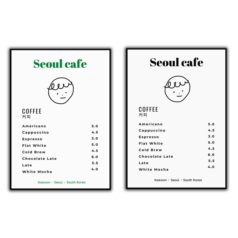 Seoul Cafe Print Wall Art Prin - Korean Arts And Lifestyle recensie en prijs